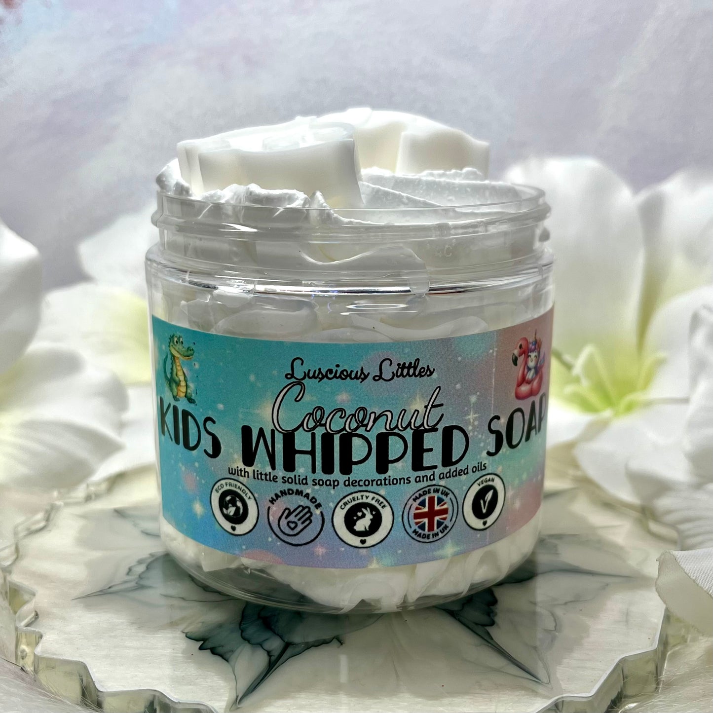 Coconut Kids Whipped Soap