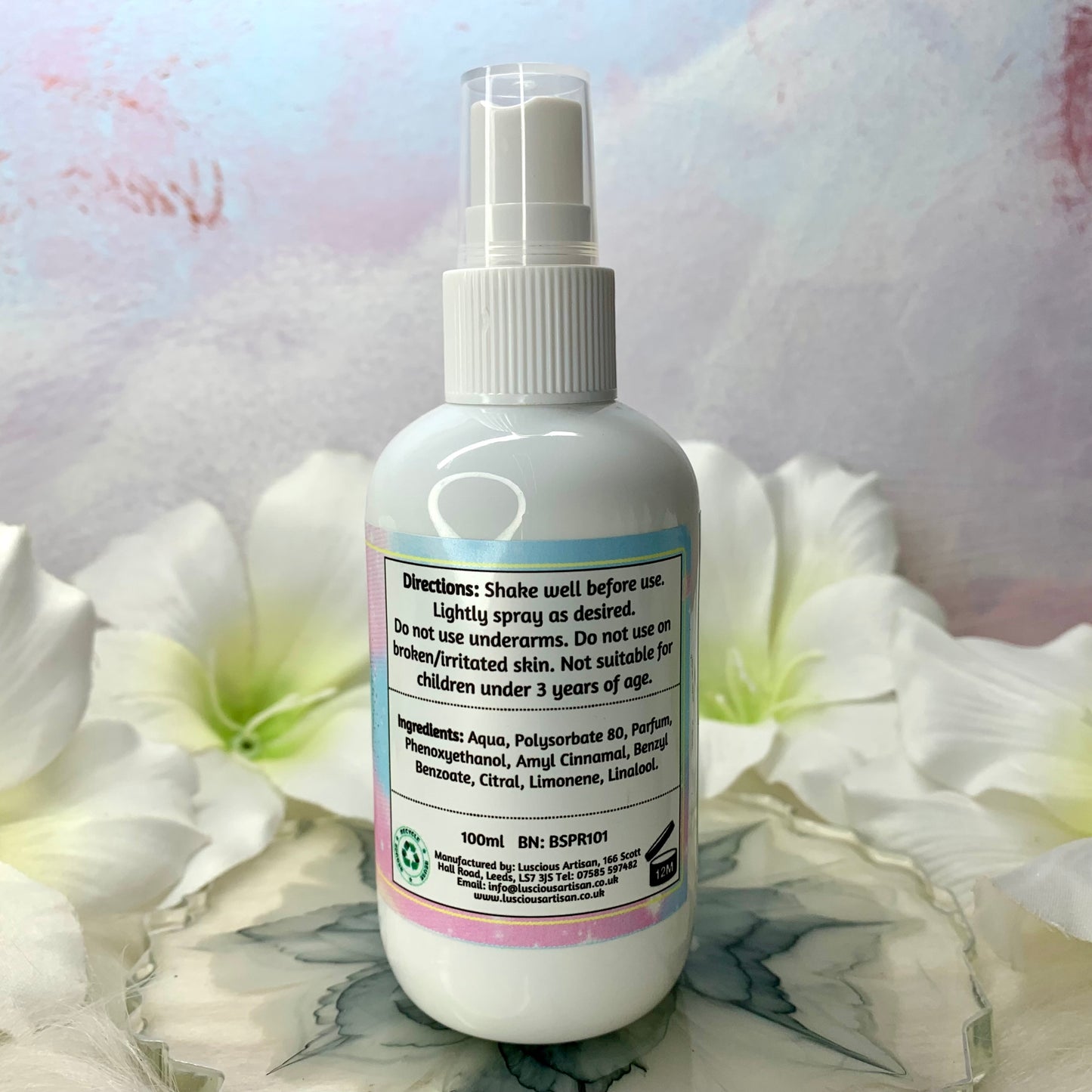 Lemon Fizz Body Spray