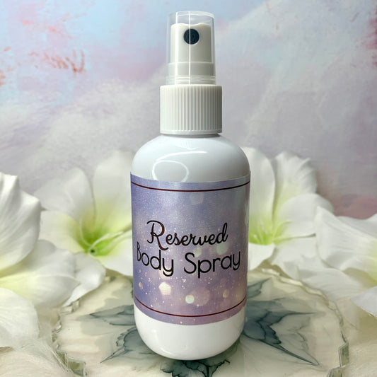 Reserved Body Spray